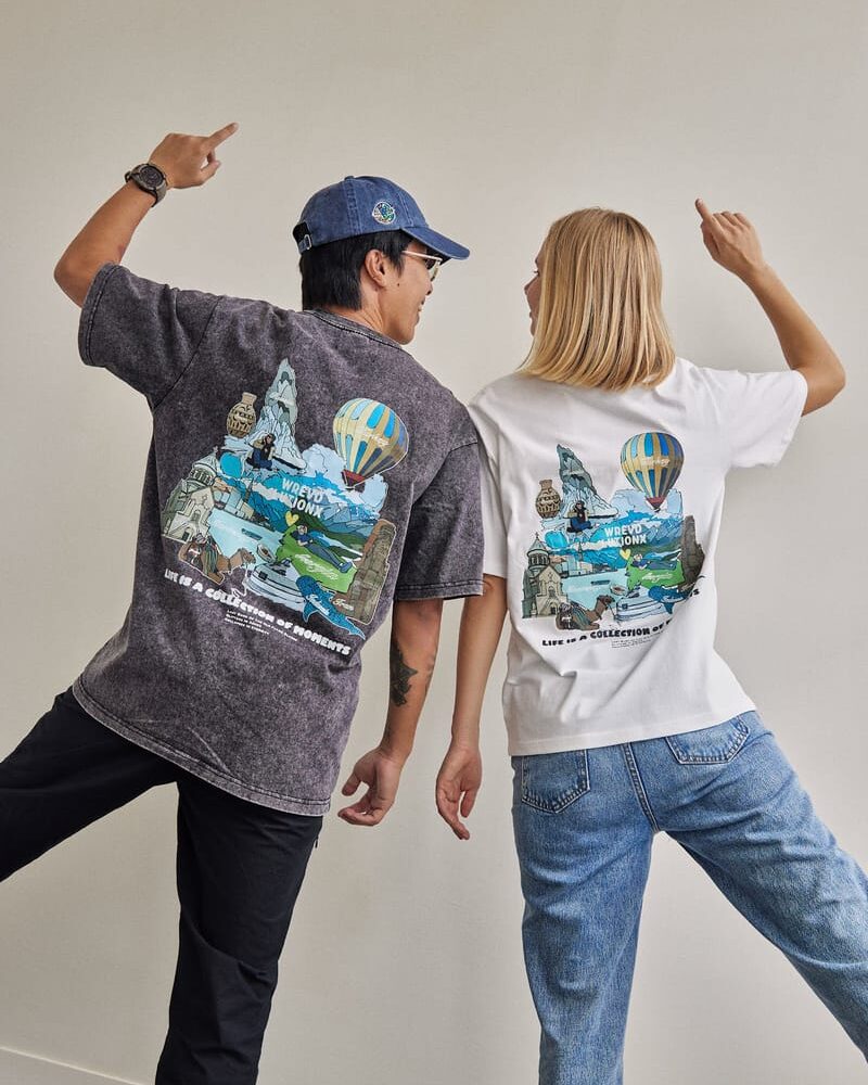 Camiseta con nombre del diseño